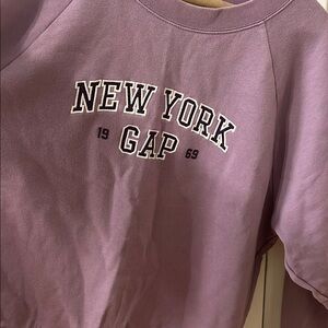 GAP Purple New York Sweatshirt